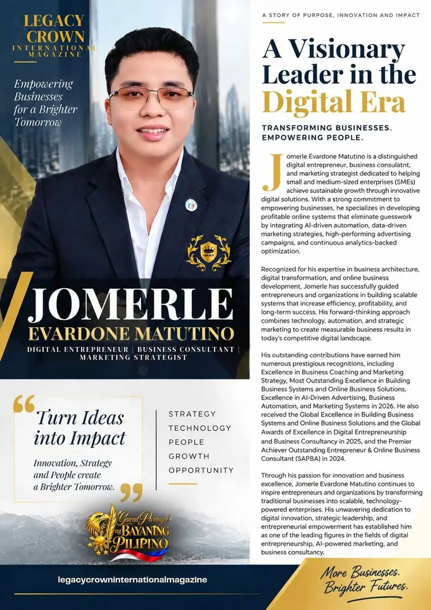 Jomerle Evardone Matutino: Transforming Businesses Through Digital Innovation and Strategic Growth