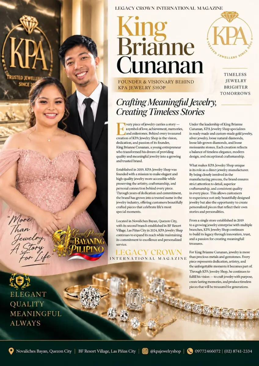 King Brianne Cunanan: Crafting Meaningful Jewelry, Creating Timeless Stories