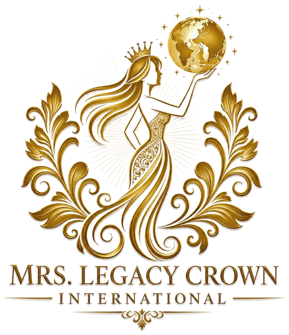 Mrs. Legacy Crown International emblem